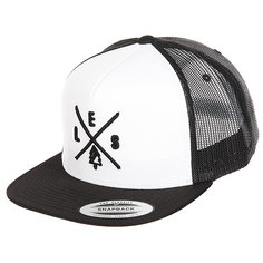 Бейсболка с сеткой Les Trucker Black/White/Black