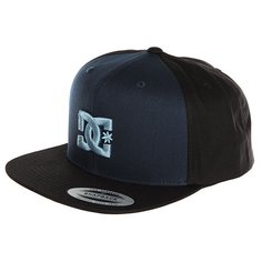 Бейсболка с прямым козырьком DC Snappy Dark Indigo