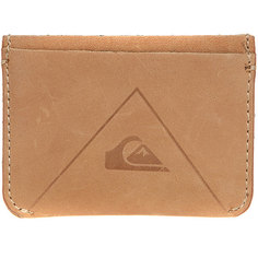 Визитница Quiksilver Leathercardhold Bone Brown