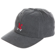 Бейсболка классическая Nixon Strapback Hat Gray