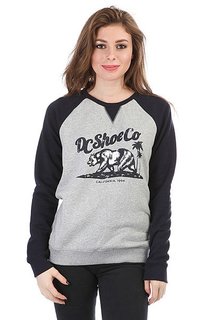 Свитшот женский DC Bear Palm Grey Heather
