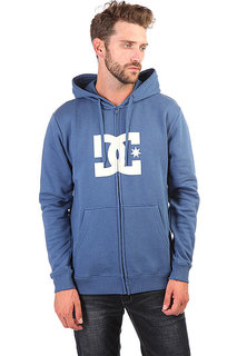 Толстовка кенгуру DC Star Washed Indigo