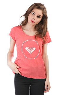 Футболка женская Roxy Bobbytwistessen Spiced Coral