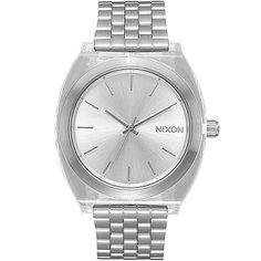 Кварцевые часы женские Nixon Time Teller Acetate Silver/Clear