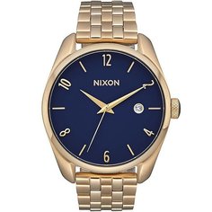 Кварцевые часы женские Nixon Bullet Gold/Navy