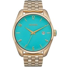 Кварцевые часы Nixon Bullet Gold/Turquoise