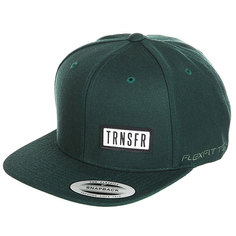 Бейсболка с прямым козырьком Transfer Classic Snapback 6 Panel Spruce