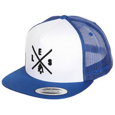 Бейсболка с сеткой Les Trucker Royal/White/Royal