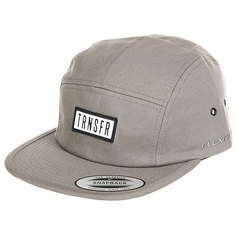 Бейсболка пятипанелька Transfer Jockey Cap Grey