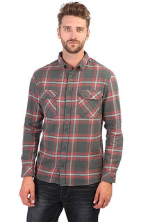 Рубашка в клетку Quiksilver Fitzforktail Urban Grey