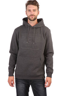 Толстовка кенгуру Quiksilver Boxsprayhood Grey Heather