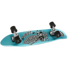 Скейт мини круизер Santa Cruz Pfm Skeleton Jammer Cruzer Blue 7.4 x 29.1 (73.6 см)