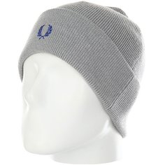 Шапка Fred Perry Merino Wool Beanie Grey