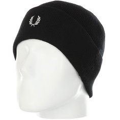 Шапка Fred Perry Merino Wool Beanie Black