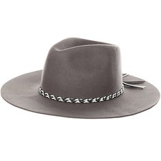 Шляпа Brixton Midland Fedora Grey