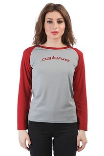 Лонгслив женский Dakine New Flo Rider Jersey Grey