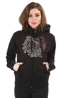 Толстовка кенгуру женская Dakine Girls Lulu Hoodie Black