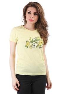 Футболка женская Dakine Floral Hawaii Yellow