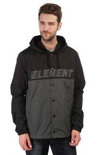 Ветровка Element Hooded Coach Tw Flint Black