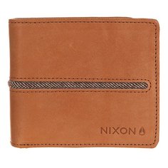 Кошелек Nixon Coastal Bi-Fold Zip Wallet Saddle