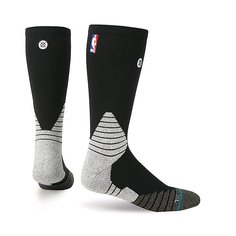 Носки средние Stance Nba Oncourt Solid Crew Black