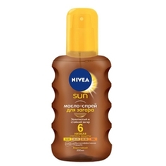 NIVEA Увлажняющее масло-спрей для загара 6 200 мл