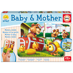 Пазл "Малыш и Мама", Educa