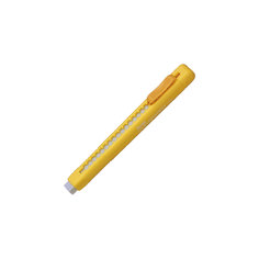 Ластик-карандаш CLIC ERASER, яркий желтый корпус Pentel