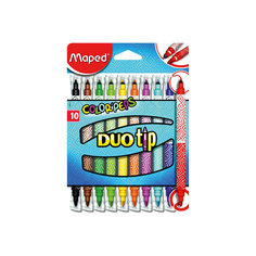 Фломастеры Maped двухсторонние, 20 цветов