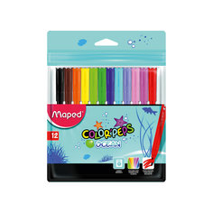 Фломастеры Maped, 12 цветов