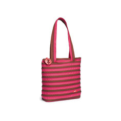 Сумка Premium Tote/Beach Bag, цвет розовый/коричневый Zipit