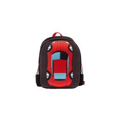Рюкзак "Машина", цвет черный с красным 3D Bags