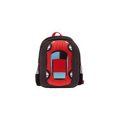 Рюкзак "Машина", цвет черный с красным 3D Bags