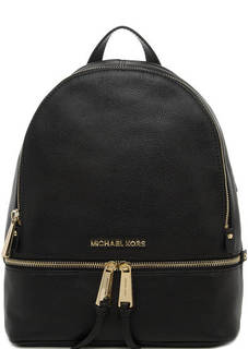Черный кожаный рюкзак Michael Michael Kors