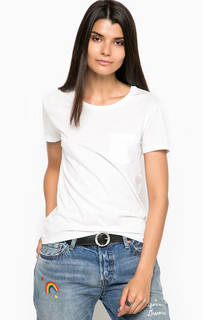 Белая футболка из хлопка с круглым вырезом Levis®