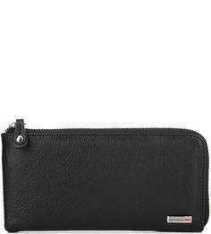 Кожаный кошелек на молнии Gianni Conti