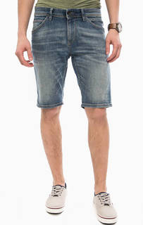 Джинсовые шорты с легкими заломами Tom Tailor Denim