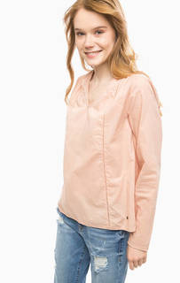 Блуза с длинными рукавами кораллового цвета NÜmph