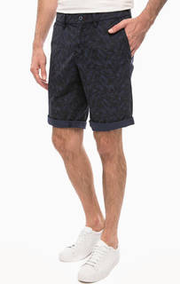 Классические шорты синего цвета Mustang