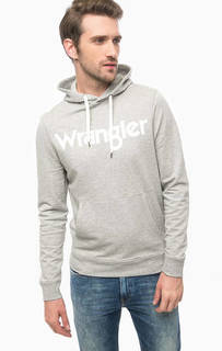 Серая хлопковая толстовка Wrangler