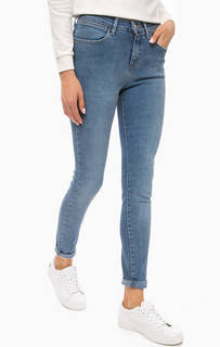Джинсы скинни синего цвета Wrangler