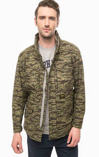Куртка из хлопка с камуфляжным принтом Carhartt WIP