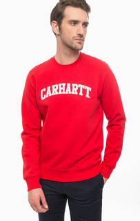 Свитшот красного цвета с принтом Carhartt WIP