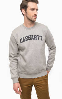 Свитшот серого цвета с принтом Carhartt WIP