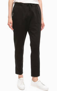 Черные брюки из хлопка MET