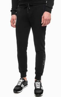 Зауженные черные брюки в спортивном стиле Liu Jo Uomo