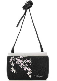 Маленькая сумка с цветочной вышивкой Desigual