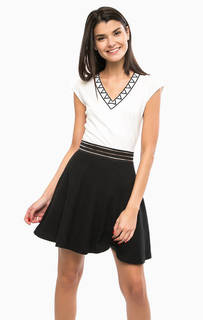 Приталенное платье с вышивкой Desigual