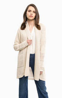 Удлиненный кардиган ажурной вязки Tommy Hilfiger