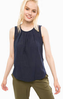 Синий топ из хлопка Vero Moda